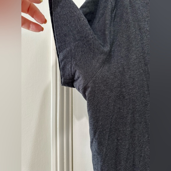 Lacoste men’s dark grey crewneck tee shirt top - Picture 4 of 9